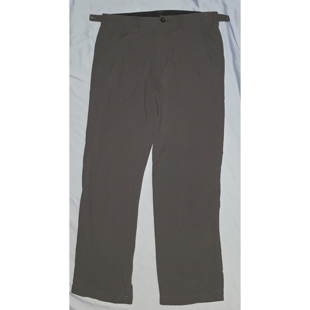 Rohan Mens Stronhold Trousers 34R Gray Excellent Condition Outdoor Adjustable